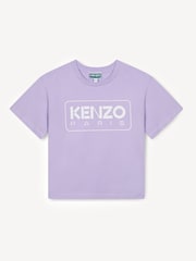 KENZO KIDS Paris Logo Short Sleeved T-Shirt - Image 1 of 3