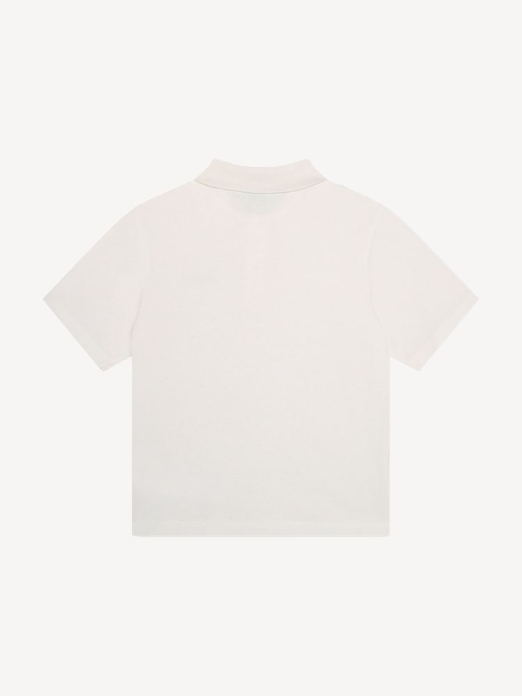 KENZO KIDS Chest Logo Short Sleeve Polo Shirt - Image 2 of 3 KENZO KIDS Chest Logo Short Sleeve Polo Shirt - Image 2 of 3