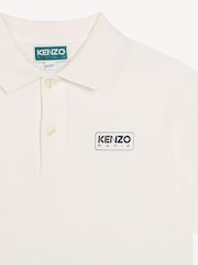 KENZO KIDS Chest Logo Short Sleeve Polo Shirt - Image 3 of 3
