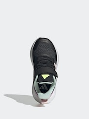 adidas Black Kids Fortarun 3 Trainers - Image 7 of 10