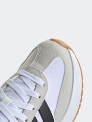 adidas White/Black Run 70s 2.0 Trainers - Image 16 of 17