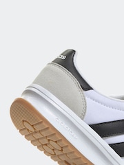 adidas White/Black Run 70s 2.0 Trainers - Image 17 of 17