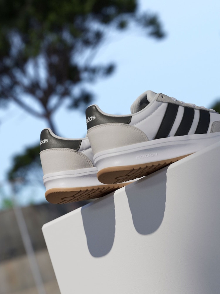 לבן/שחור - Adidas נעלי ספורט, דגם 2.0 Run 70s - Image 6 of 17