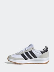 adidas White/Black Run 70s 2.0 Trainers - Image 9 of 17