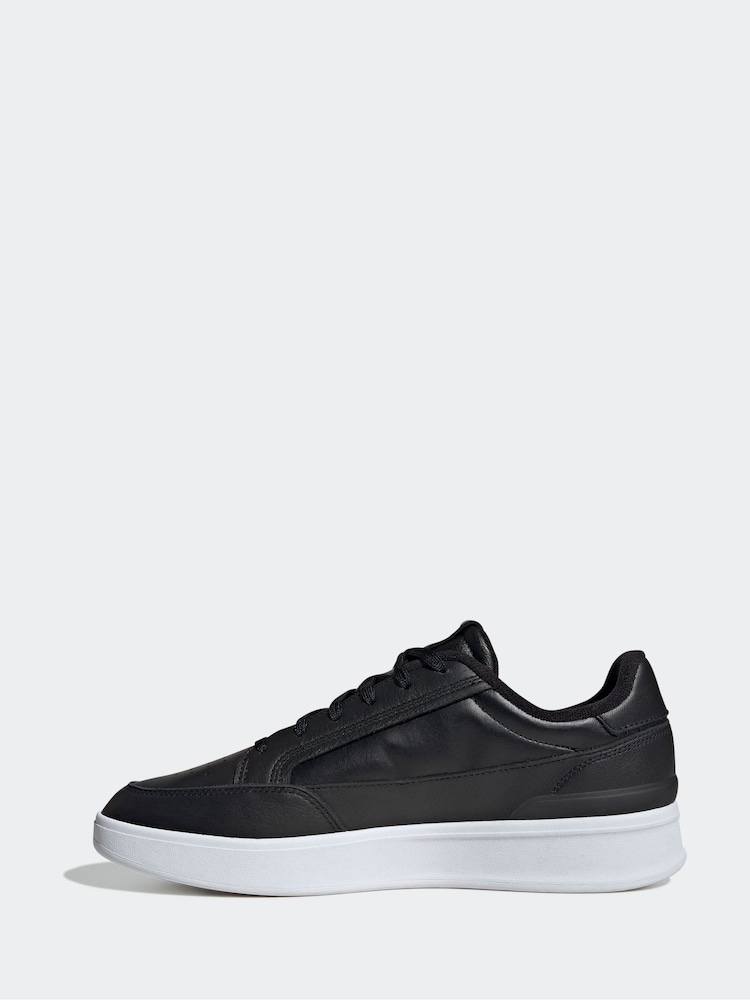 adidas Black Aspyre Trainers - Image 2 of 9