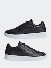 adidas Black Aspyre Trainers - Image 5 of 9