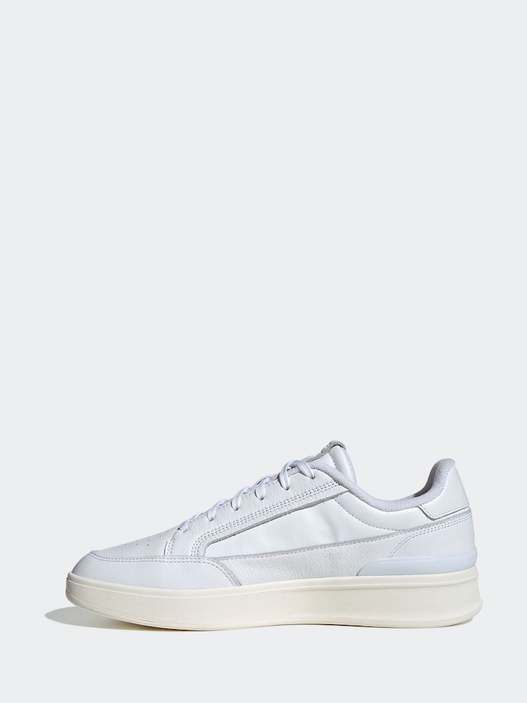 adidas White Aspyre Trainers - Image 2 of 10
