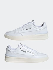 adidas White Aspyre Trainers - Image 6 of 10