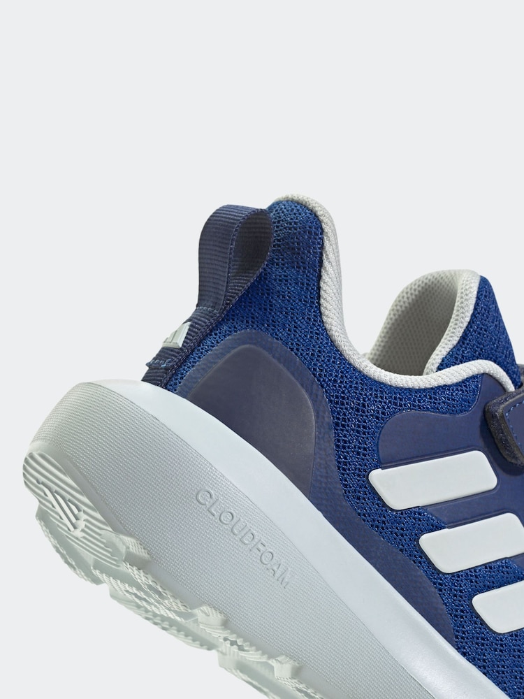adidas Blue Kids Fortarun 3 Trainers - Image 10 of 10