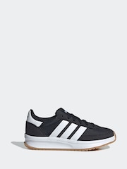 adidas Black Grey Run 70s 2.0 Trainers - Image 1 of 10