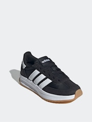 adidas Black Grey Run 70s 2.0 Trainers - Image 2 of 10