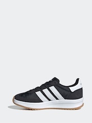 adidas Black Grey Run 70s 2.0 Trainers - Image 3 of 10