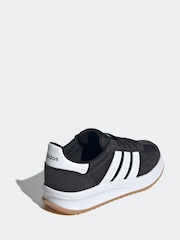 adidas Black Grey Run 70s 2.0 Trainers - Image 4 of 10