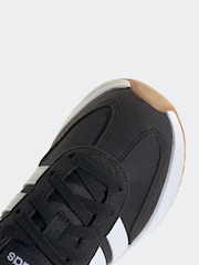 adidas Black Grey Run 70s 2.0 Trainers - Image 9 of 10