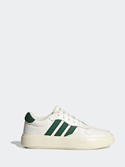 adidas White Litecourt Trainers - Image 1 of 8