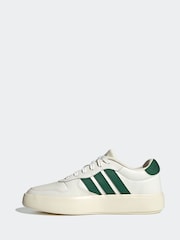 adidas White Litecourt Trainers - Image 2 of 8
