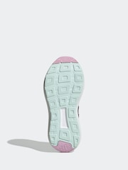 adidas Black Dark Kids Fortarun 3.0 Trainers - Image 7 of 9