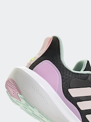 adidas Black Dark Kids Fortarun 3.0 Trainers - Image 9 of 9