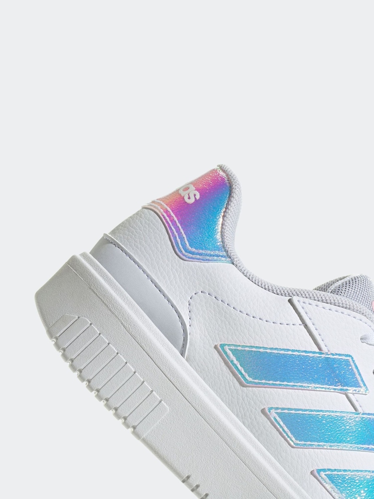 adidas White Courtblock Bold Shoes - Image 9 of 10
