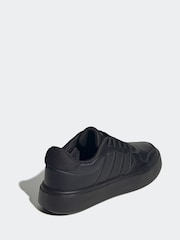 adidas Black Litecourt Trainers - Image 4 of 8