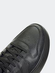 adidas Black Litecourt Trainers - Image 7 of 8