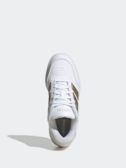 adidas White Courtblock Bold Shoes - Image 6 of 9