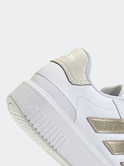 adidas White Courtblock Bold Shoes - Image 8 of 9