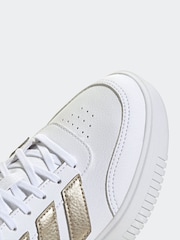 adidas White Courtblock Bold Shoes - Image 9 of 9