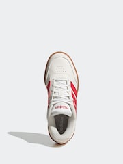 adidas White Courtblock Bold Shoes - Image 6 of 9