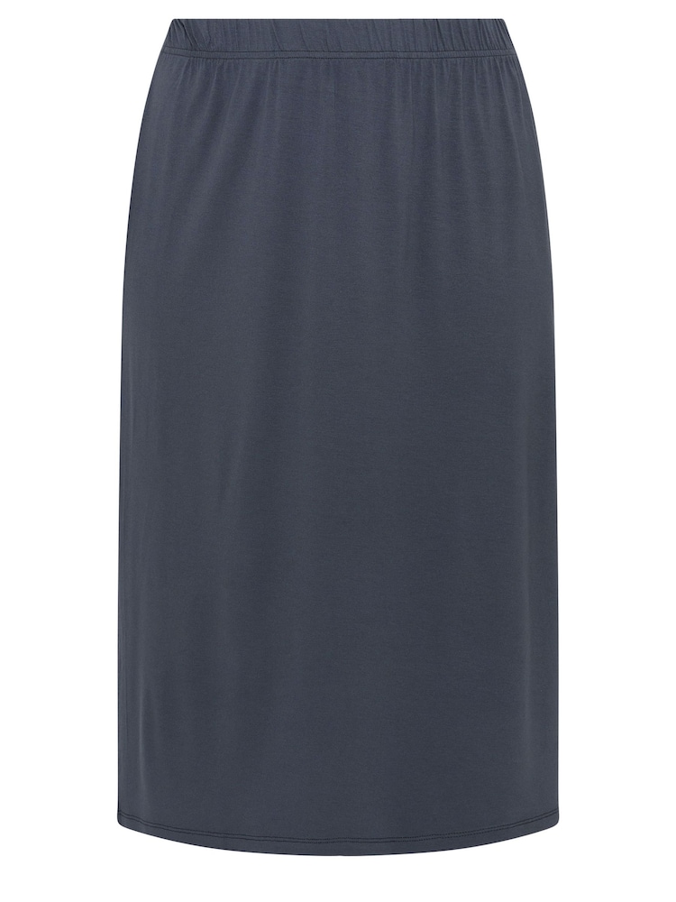 Yours Curve Grey Midaxi Tube Skirt - Image 5 of 5