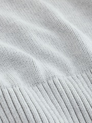Gap Grey Relaxed Crew Neck Jumper - Image 4 of 4