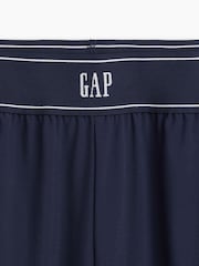 Gap Navy Fit Pleated Easy Logo Trousers - Image 6 of 6