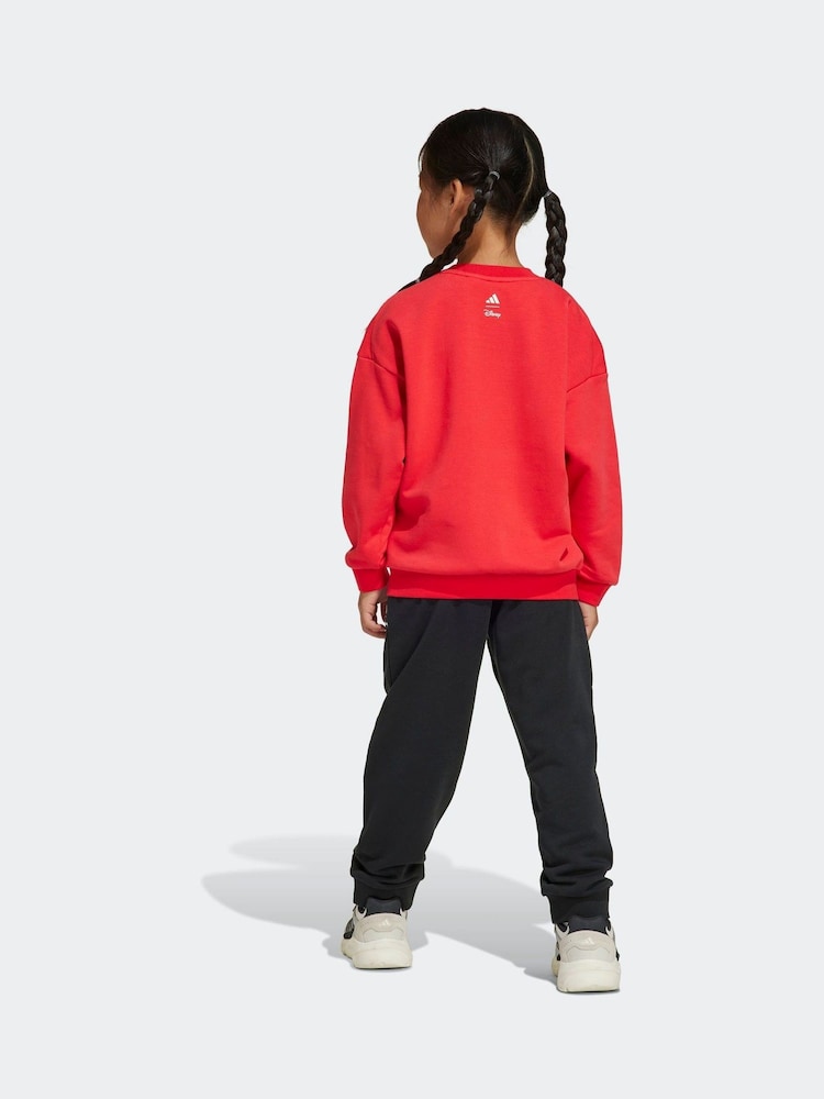 adidas Red Disney Mickey Mouse Tracksuit - Image 3 of 8