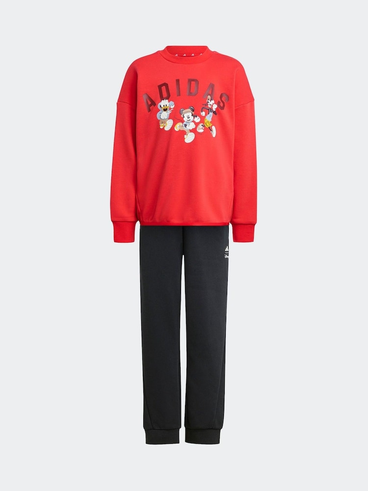 adidas Red Disney Mickey Mouse Tracksuit - Image 6 of 8