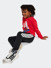 بدلة رياضية بتصميم Spider Man تشكيلة Marvel من adidas - صورة 4 من 9