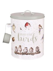 Wrendale Green Bird Feed Tin Herb Pots And Tray Set - Image 2 of 3