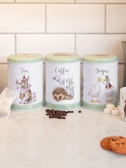 Wrendale Set of 3 Green Storage Tins - Image 1 of 3