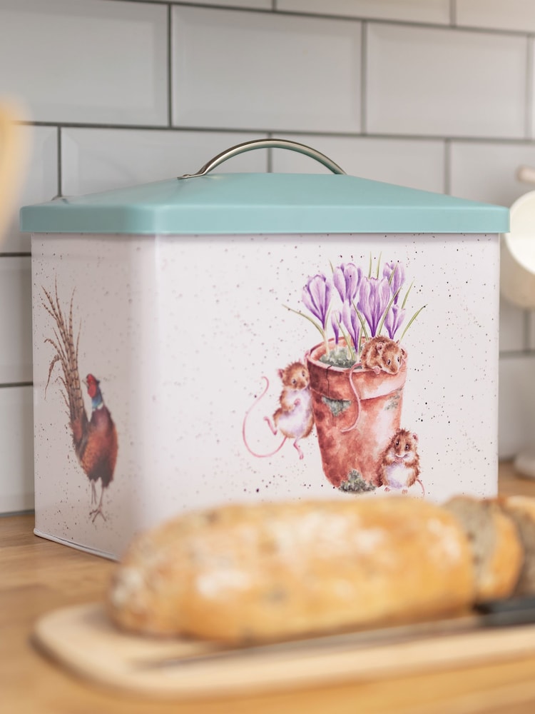 Wrendale Light Blue Bread Bin - Image 1 of 4