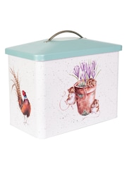 Wrendale Light Blue Bread Bin - Image 3 of 4