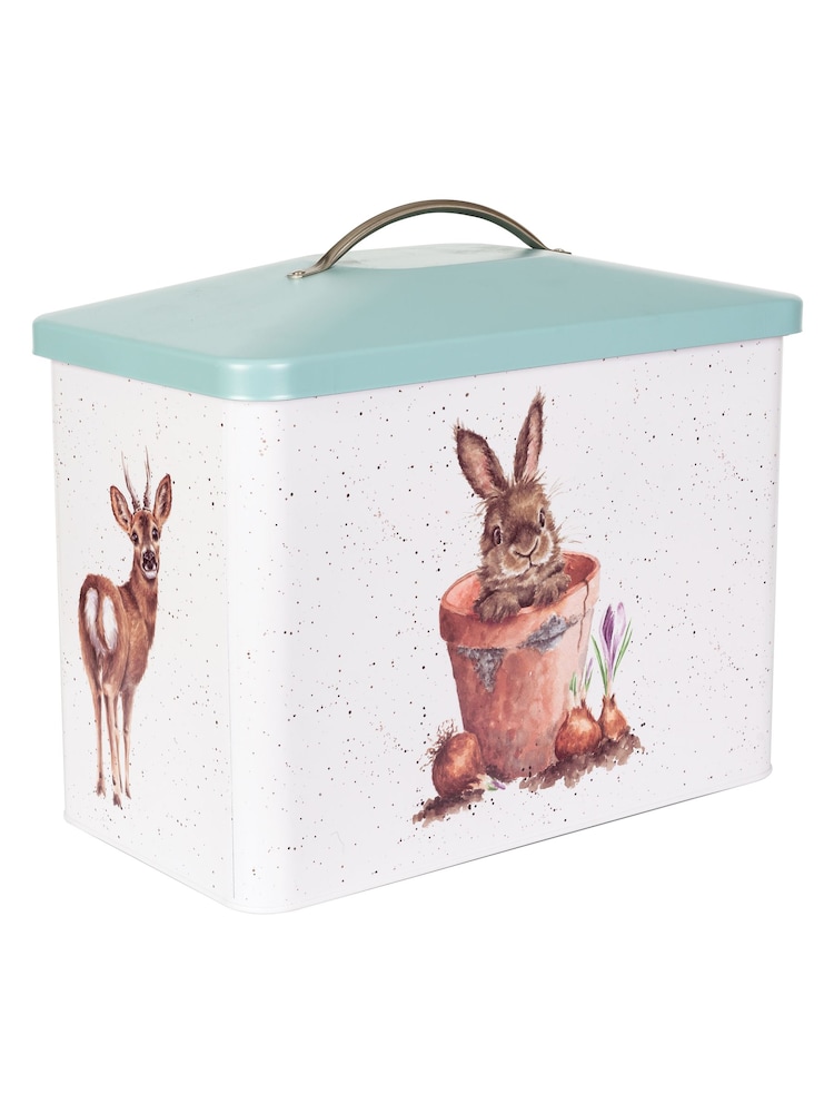 Wrendale Light Blue Bread Bin - Image 4 of 4
