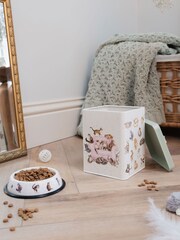 Wrendale Green Cat Treat Tin and Bowl - Image 1 of 3