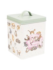 Wrendale Green Cat Treat Tin and Bowl - Image 2 of 3