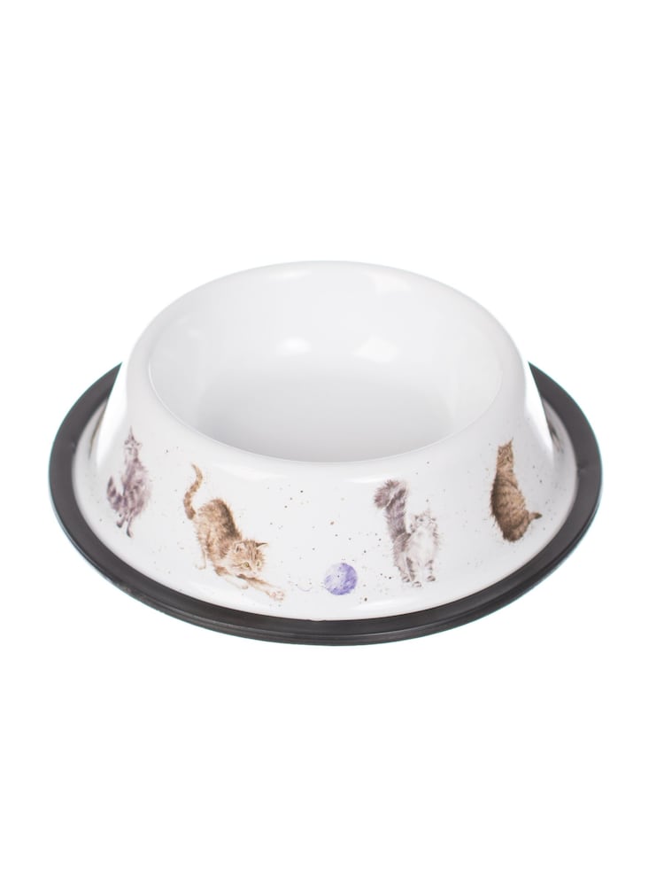 Wrendale Green Cat Treat Tin and Bowl - Image 3 of 3