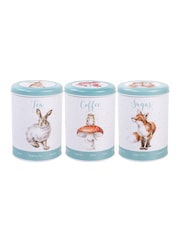 Wrendale Set of 3 Light Blue Storage Tins - Image 2 of 3
