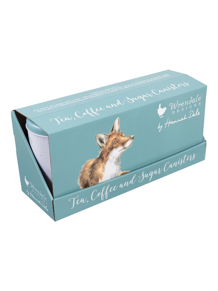 Wrendale Set of 3 Light Blue Storage Tins - Image 3 of 3