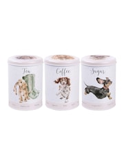 Wrendale Set of 3 Cream Storage Tins - Image 2 of 3