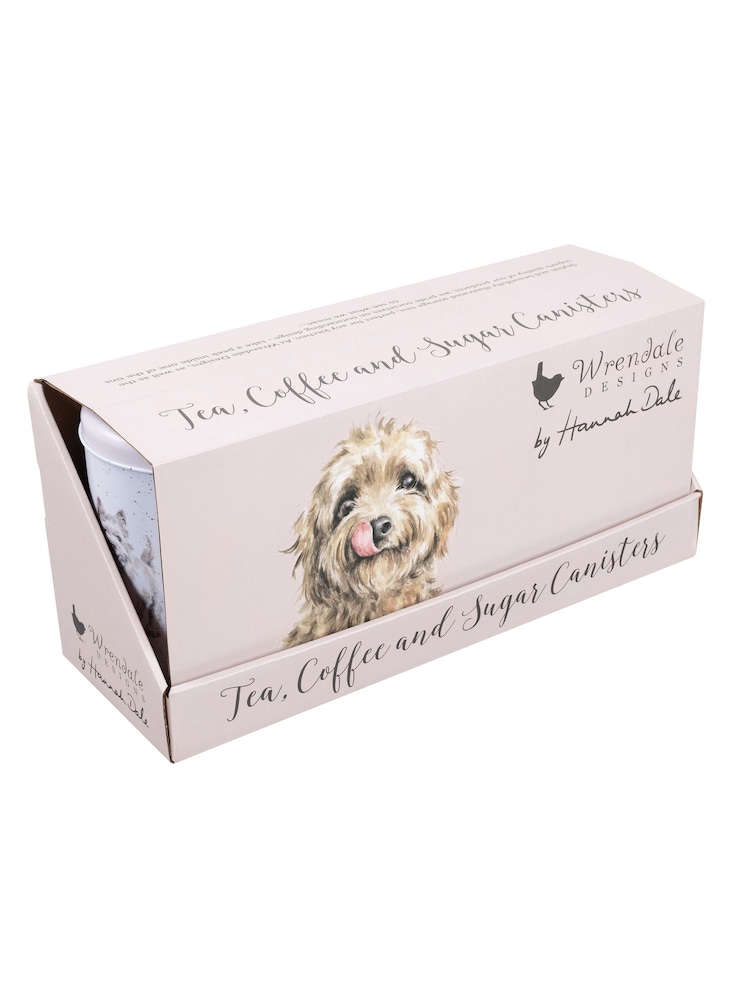 Wrendale Set of 3 Cream Storage Tins - Image 3 of 3