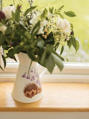 Wrendale Purple Flower Vase Jug - Image 3 of 3