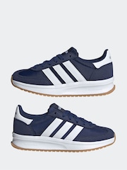 adidas Navy/White Run 70s 2.0 Trainers - Image 13 of 17