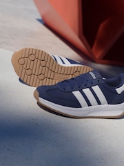 adidas Navy/White Run 70s 2.0 Trainers - Image 2 of 17
